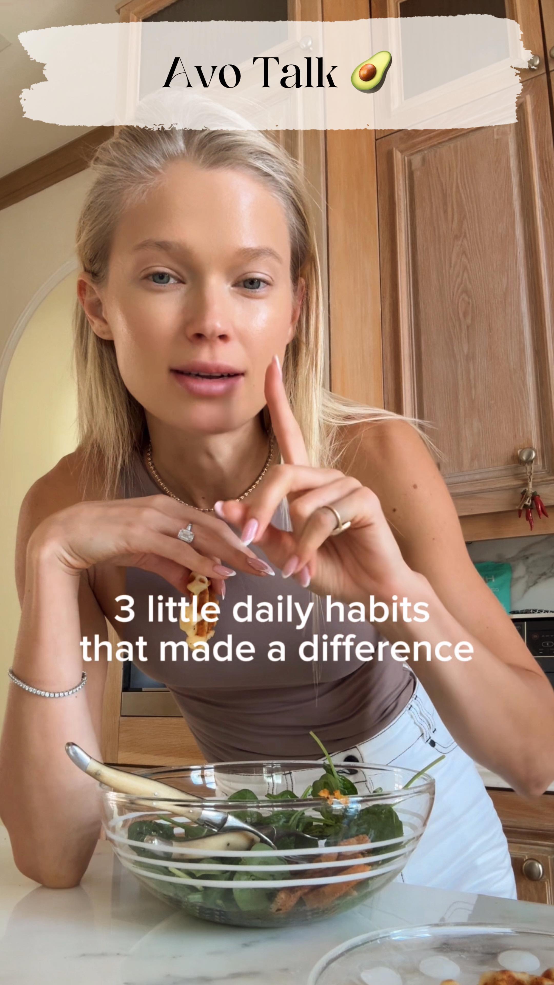 Avo Talk - 3 little daily habits that made a difference